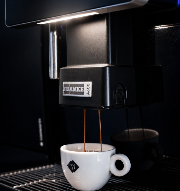 Cappuccino op kantoor
